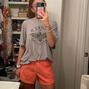 Coral Sweat Shorts